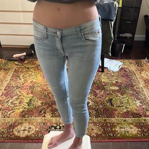 Hudson Harkin Crop Cuffed Super Skinny